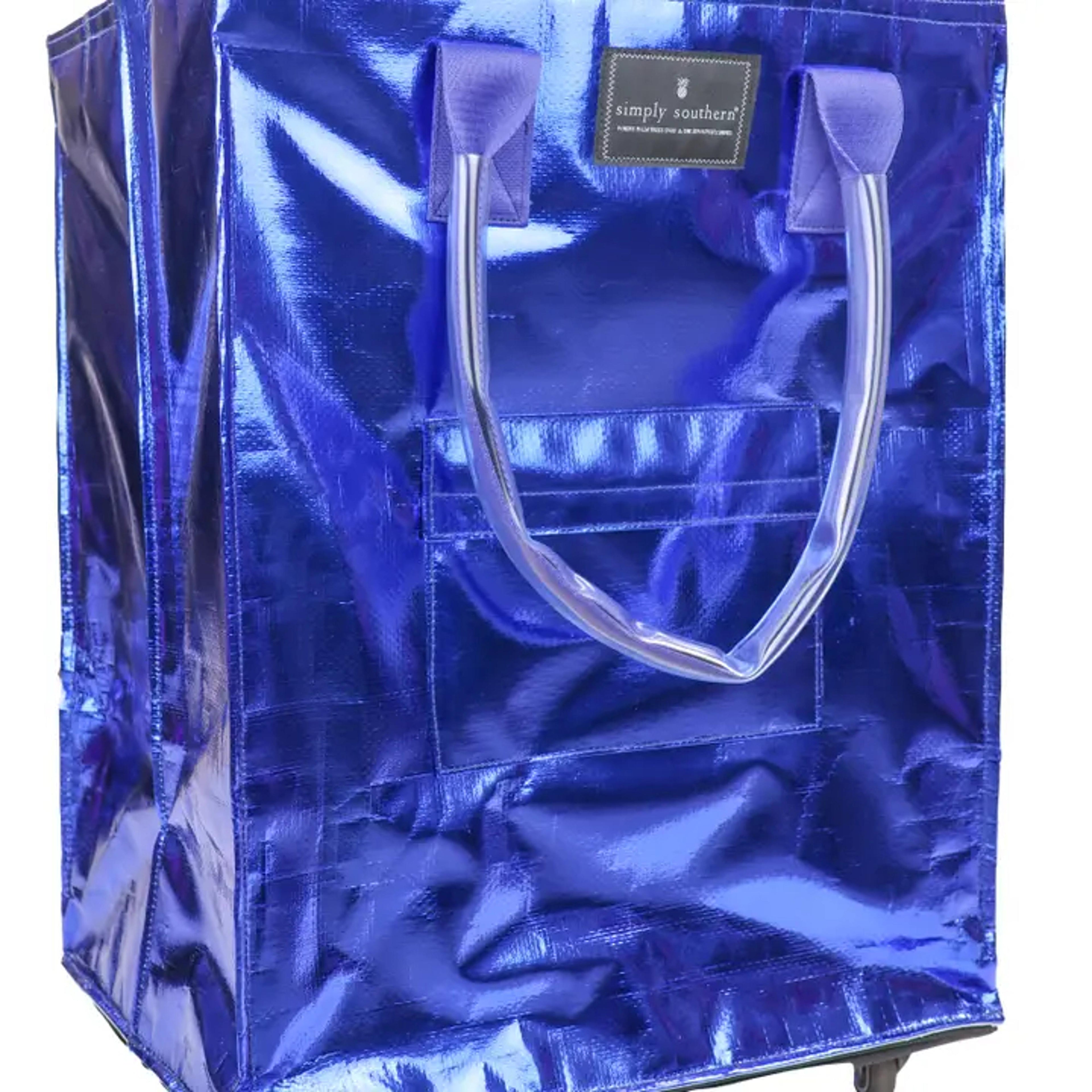 Simply Southern Bag Roll Tote Blue-ROLLTOTE-BLUE