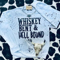 Ranchy Roan Whiskey Distressed Sweatshirt-RRS8