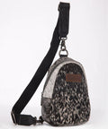 Montana West Wrangler Sling Bag/Crossbody/Chest Bag - Black - Black-WG106-S9110BK