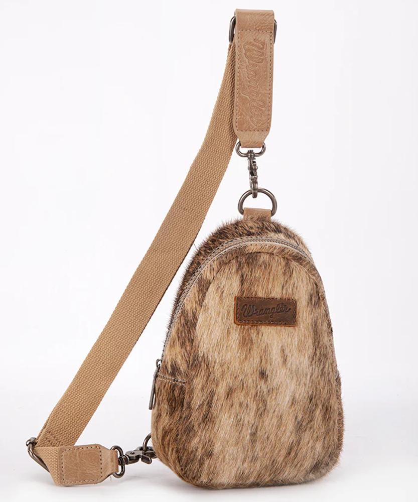 Montana West Wrangler Sling Bag/Crossbody/Chest Bag - Khaki - Khaki-WG106-S9110KH