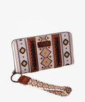 Montana West Wrangler Southwestern Art Print Wallet Coffee - Coffee-WG2202-W006CF