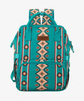 Montana West Wrangler Aztec Printed Callie Backpack Green Green-WG2204-9110GN