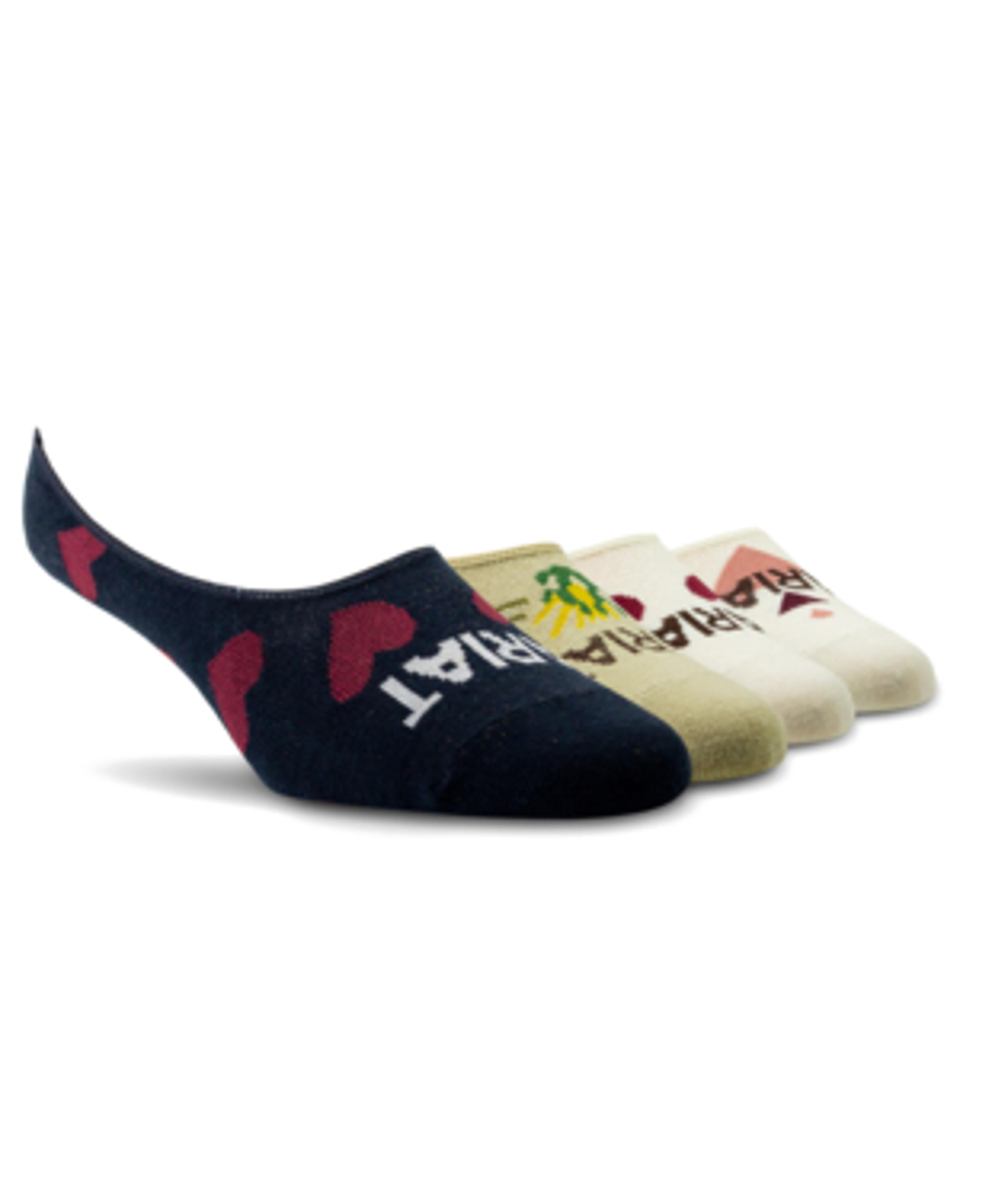 Ariat Women`s 4 Pack No Show Sock-AR3771-981