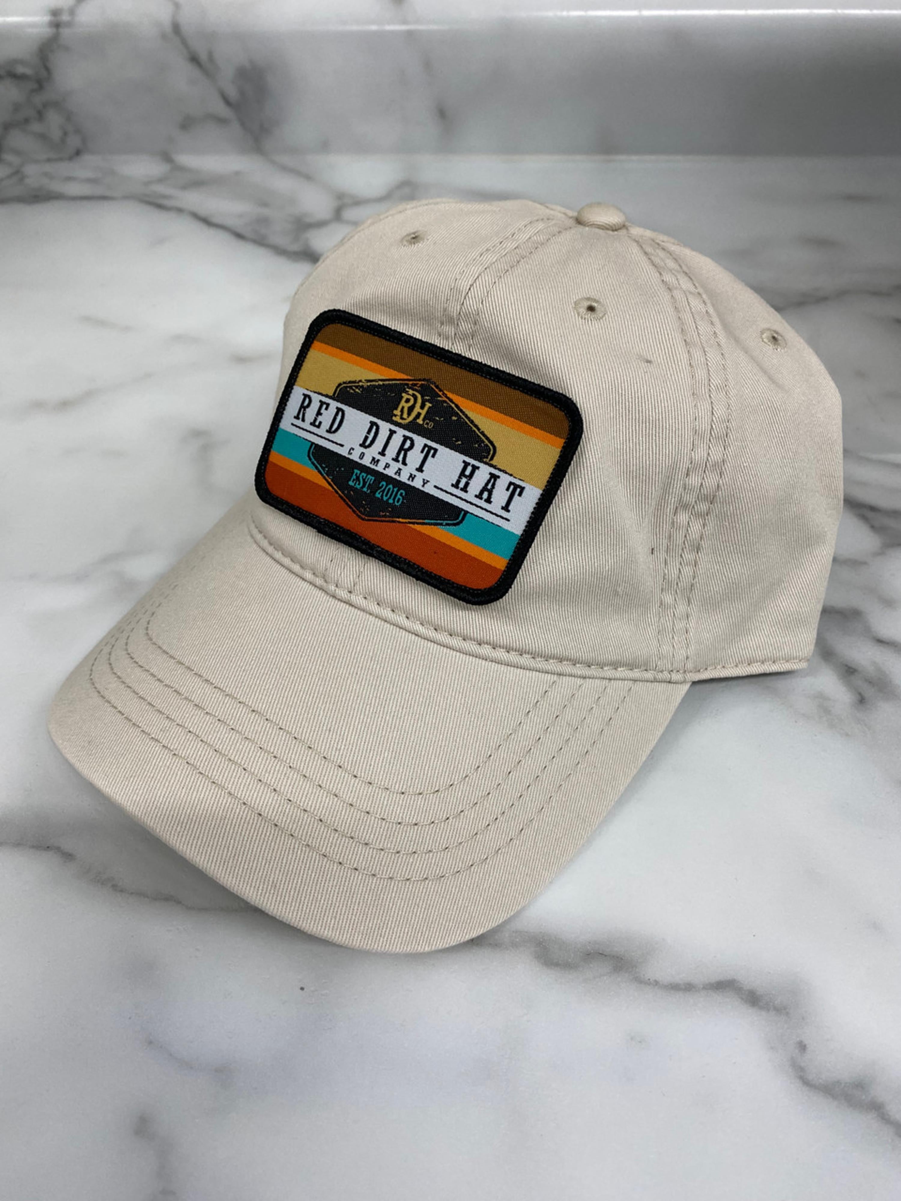 Red Dirt Hat Co Army Sunset-Khaki/Stone-RDHC400