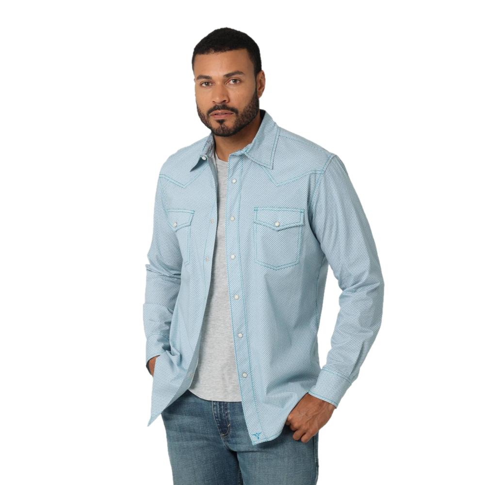 Wrangler Mens 20x Ac Ls Mjc42208g Teal-112318882