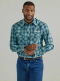 Wrangler Mens Fa23 Wrangler Logo Ls Mp32301q Blue-112330339