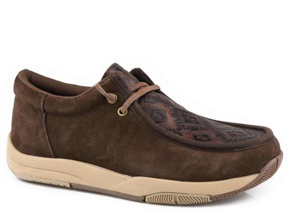 Roper Womens Clearcut Low Aztec Embossed-21-1662-3561BR