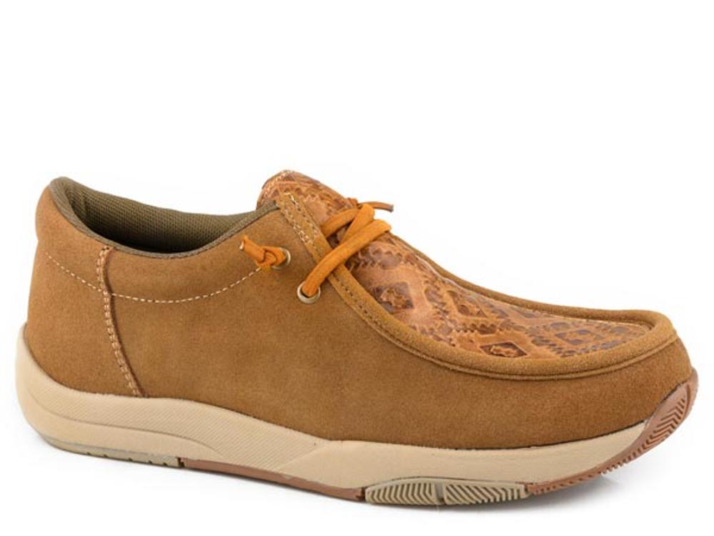 Roper Womens Clearcut Low Embossed Aztec-21-1662-3562TA