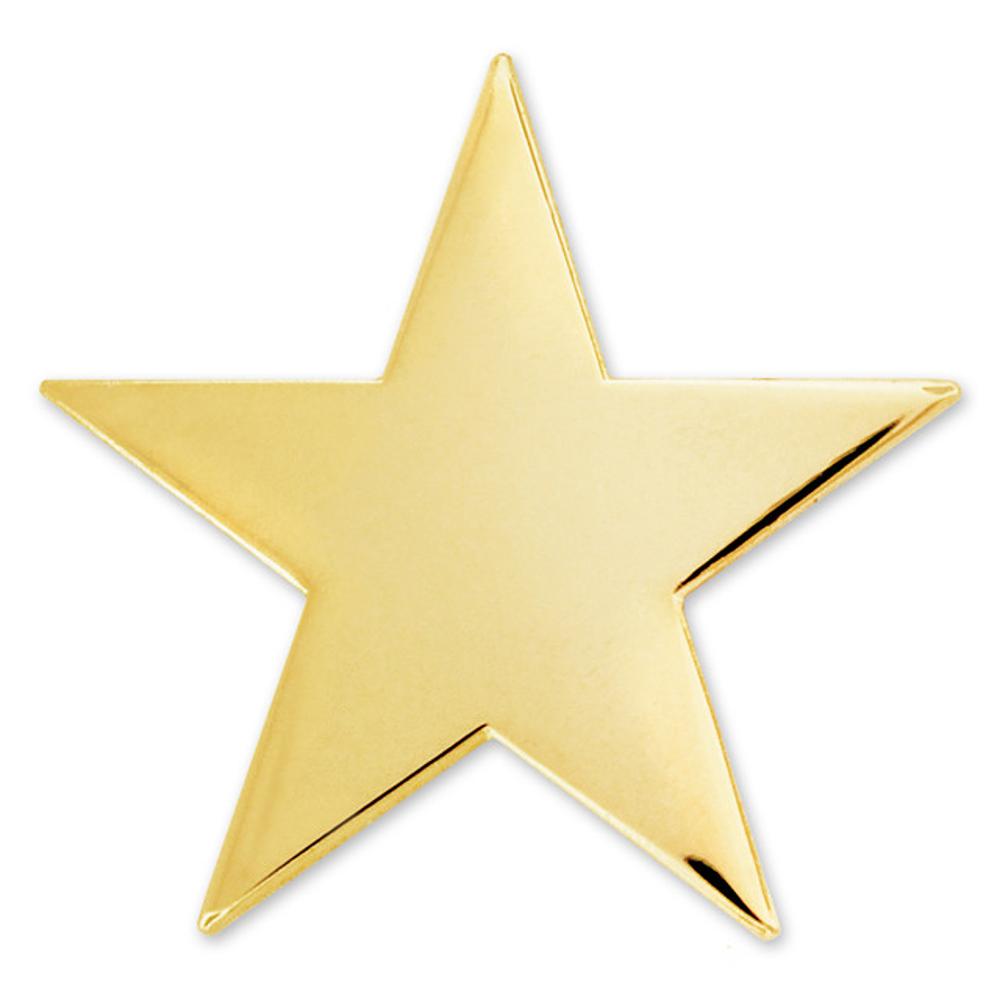 Pin Mart Gold Star Magnetic Pin-S507GOLD