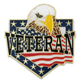 Pin Mart Veteran Eagle Magnetic Pin-S564