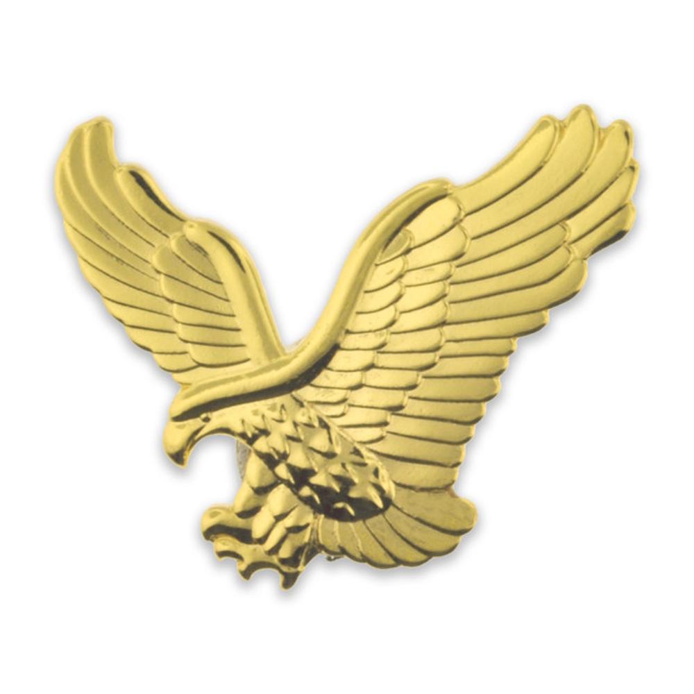 Pin Mart Gold Eagle Magnetic Pin-S634