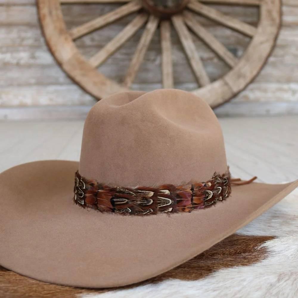 Willow Lane Hat Co Western Feather Starling Hat Band-FHB-PH-4