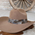 Willow Lane Hat Co Western Feather Spotted Eagle Ii Hat band-L-10