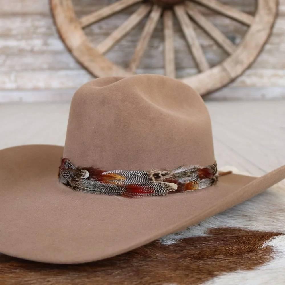 Willow Lane Hat Co Western Feather Dripping Springs 1 Hat Band-L-9-1
