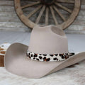 Willow Lane Hat Co Leopard Print Leather Hat Band - Amelia-WL-LTHR01