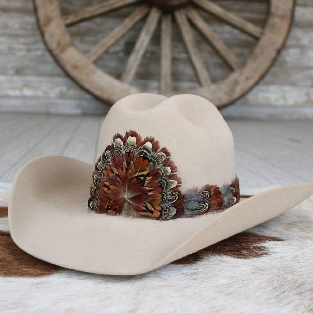 Willow Lane Hat Co Western Feather Hat Band - Rowan (Short)-WLFB-MINI-RWN