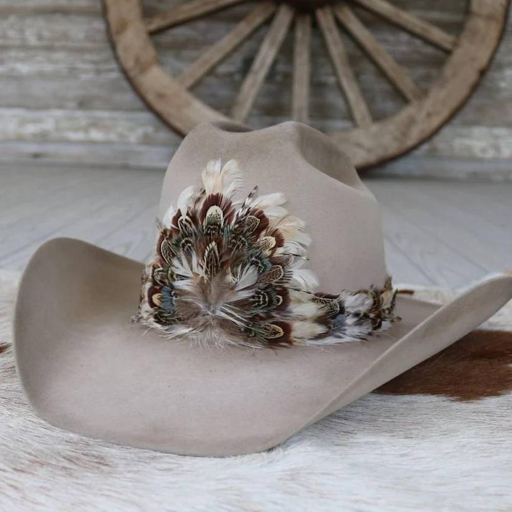 Willow Lane Hat Co Western Feather Hat Band - Avalon-WLHB-WCRST