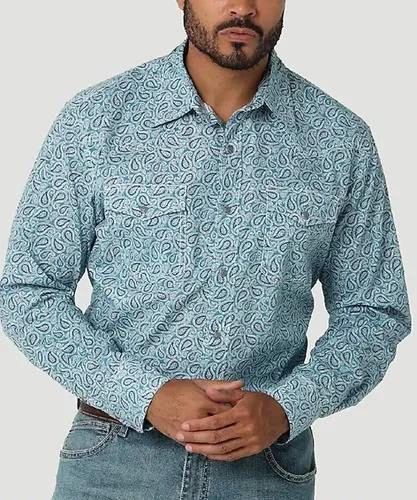 Wrangler Mens 20x Ac Ls Mjc42210g Teal-112318883