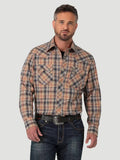 Wrangler Mens Fa23 Mens Retro Core Ls Mv32303e Tan-112330421