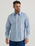 Wrangler Mens Sum4 Wrg Wr Ls - Mwr22402b Blue-112346246