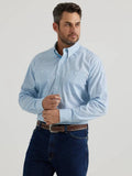 Wrangler Mens Sum24 George Strait Ls- Mgs22410b Blue-112346532
