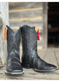 Roper Mens Stetson Alligtor Black-20-8818-3883BL