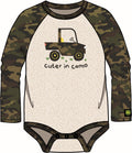 John Deere Jd Kids Cuter In Camo Bodyshirt-J4B541JN