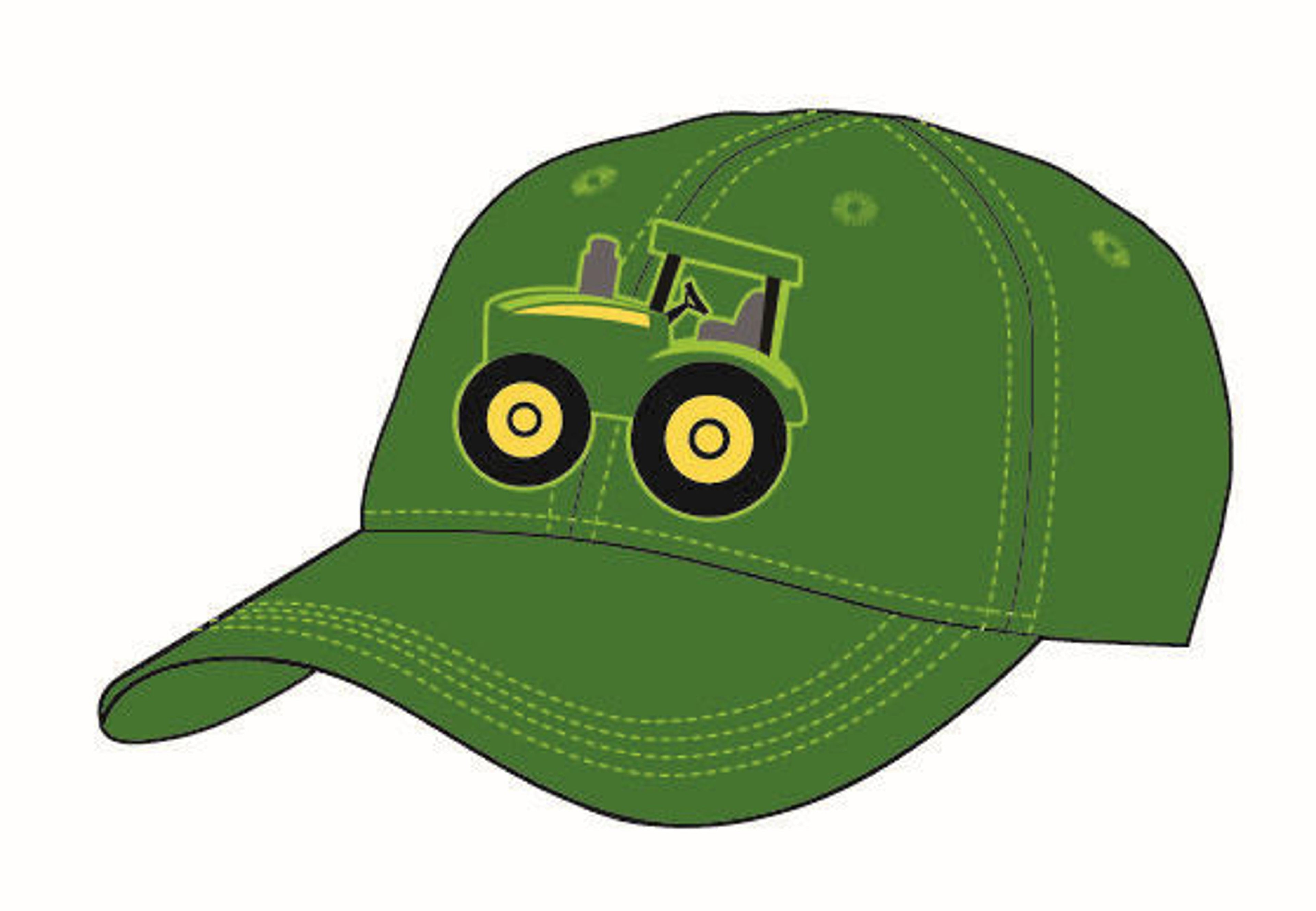 John Deere Kids Equipment 1837 Tractor Knit Baseball Cap-JSH967GF