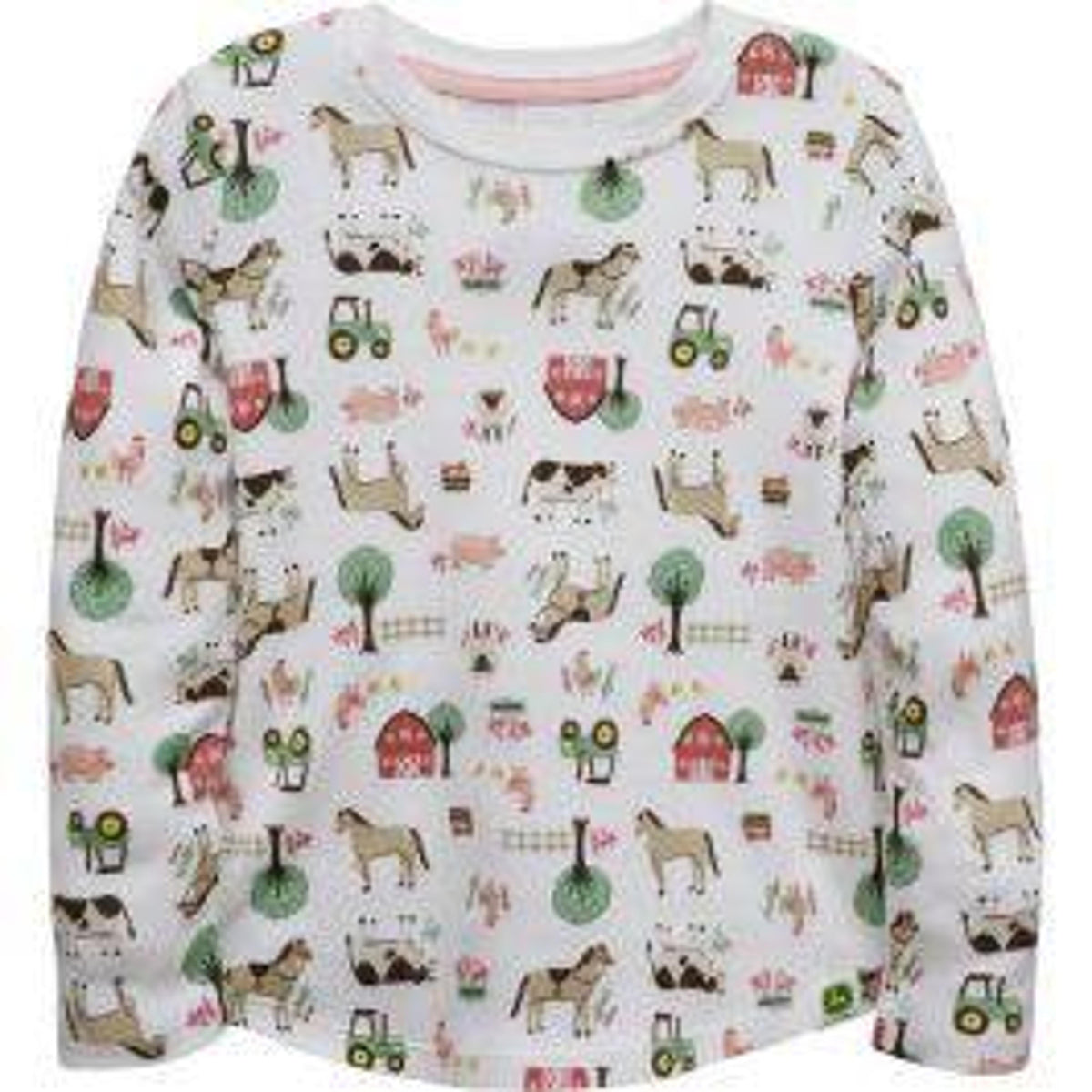 John Deere Kids Farm Animal T-Shirt-J2T470WT