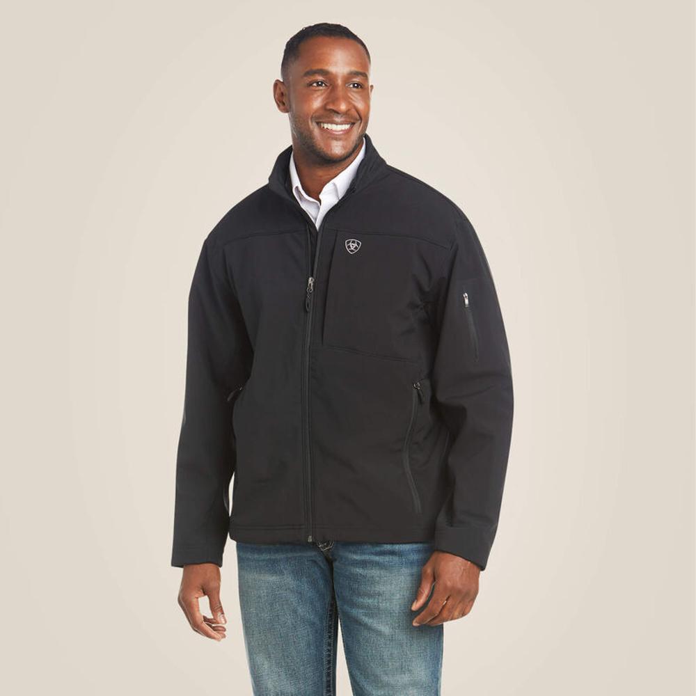 Ariat Mens Vernon 2.0 Softshell Jkt Black-10023329