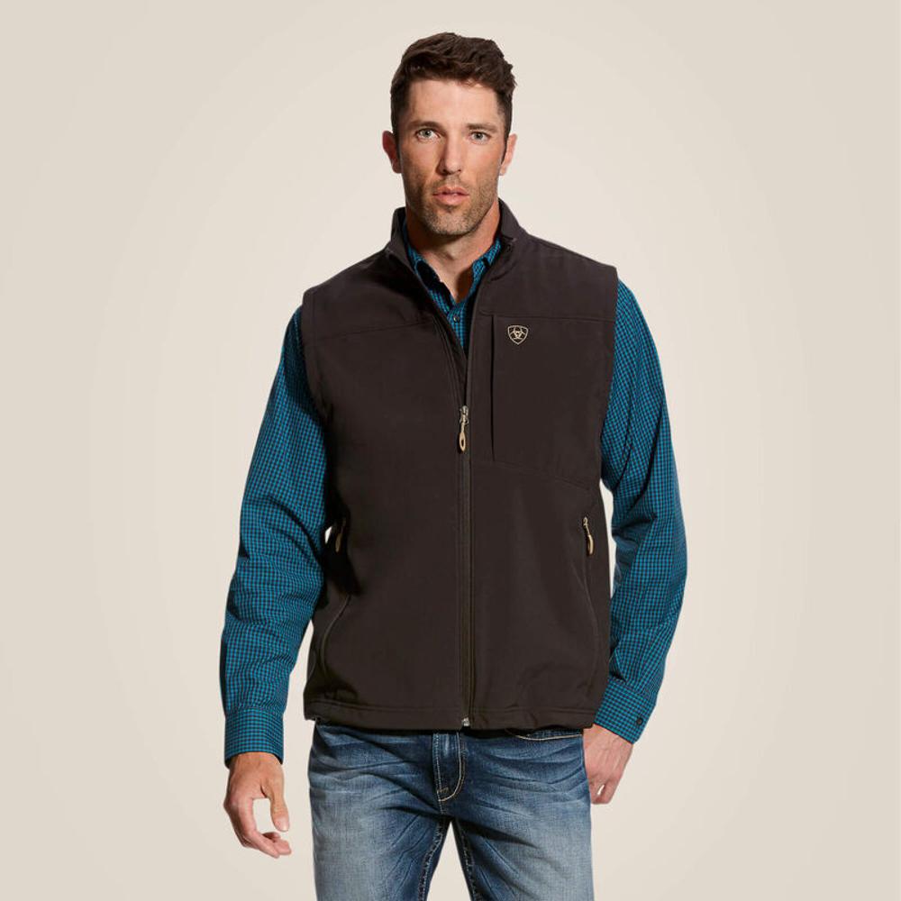 Ariat Mens Vernon 2.0 Softshell Vst Coffee Bean-10023336
