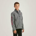 Ariat Kids Logo 2.0 Softshell Charcoal-10037366