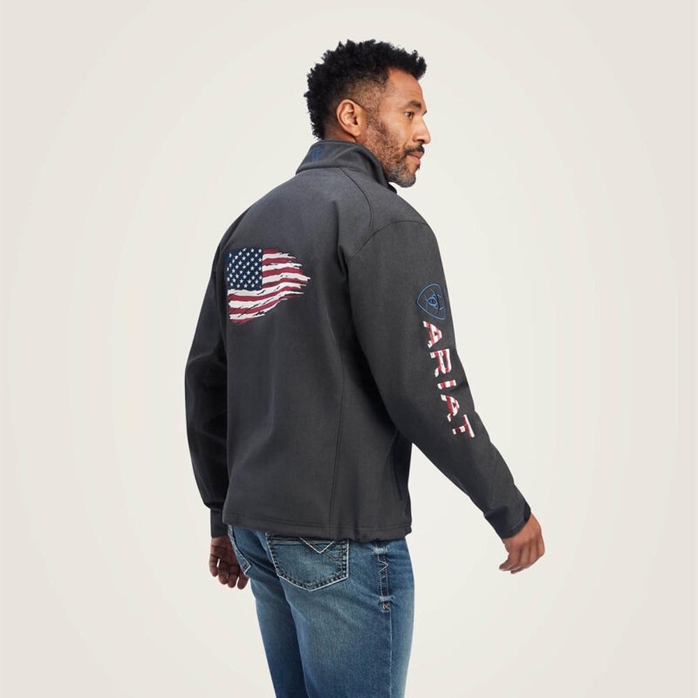 Ariat Mens Logo 2.0 Patriot Sftshll Chrcl-10041439