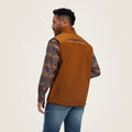 Ariat Mens Logo 2.0 Softshell Vest Chestnut-10041620
