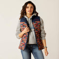 Ariat Womens Crius Ins Vest Mirage Print-10046684