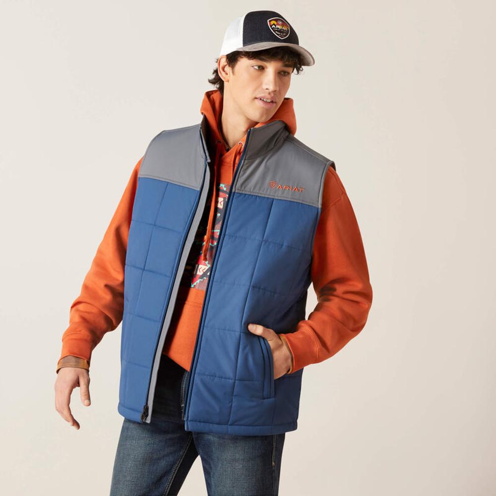 Ariat Mens Crius Ins Vest Mdsmmer Nght/rck Clmb-10046732