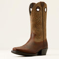 Ariat Mens Sport Square Toe Rwdy/Brn-10050992