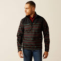 Ariat Mens Basis 2.0 1/4 Zp Swtshrt Black Sw-10052088