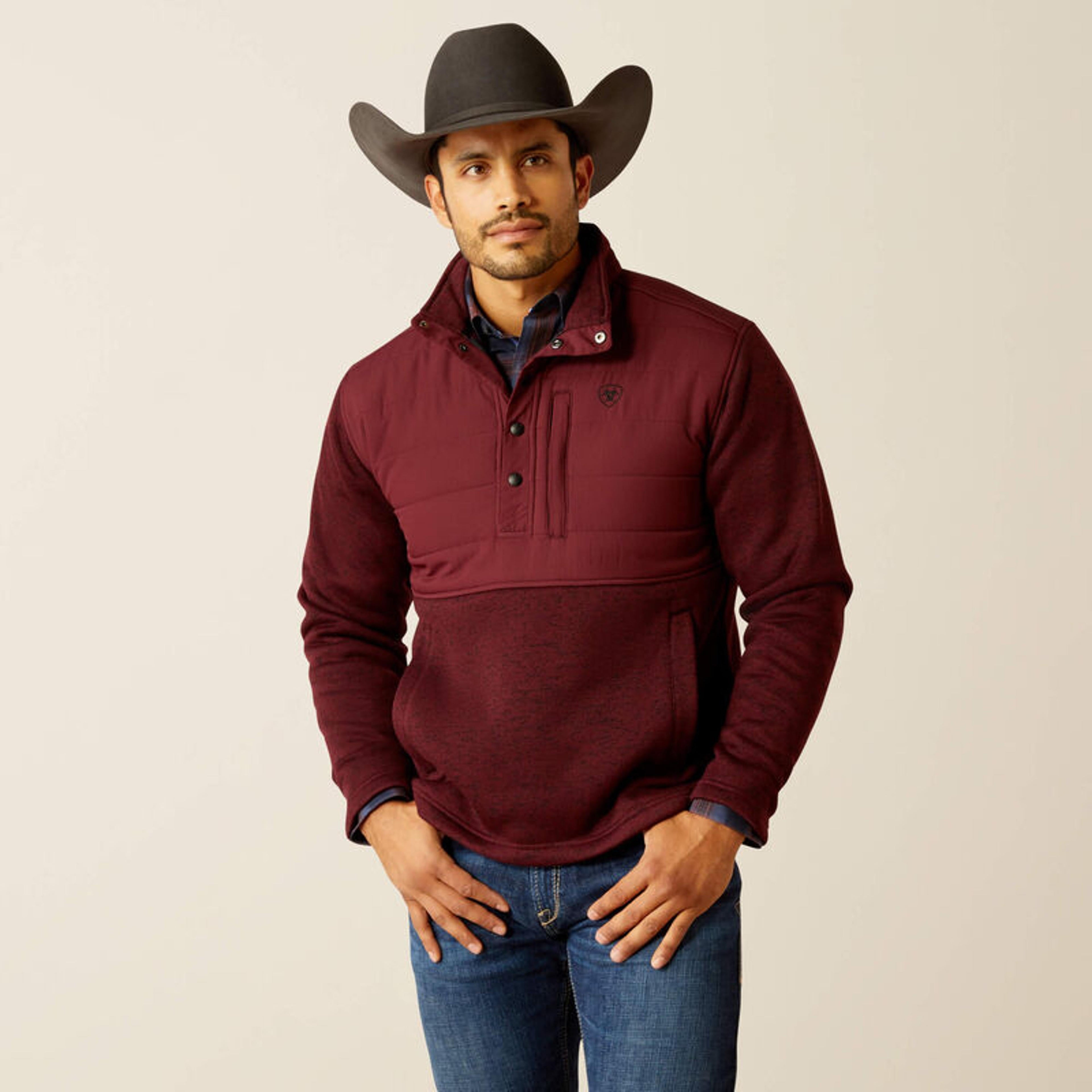 Ariat Mens Caldwell Reinforced Snp Swtr Wndsrwn-10052780
