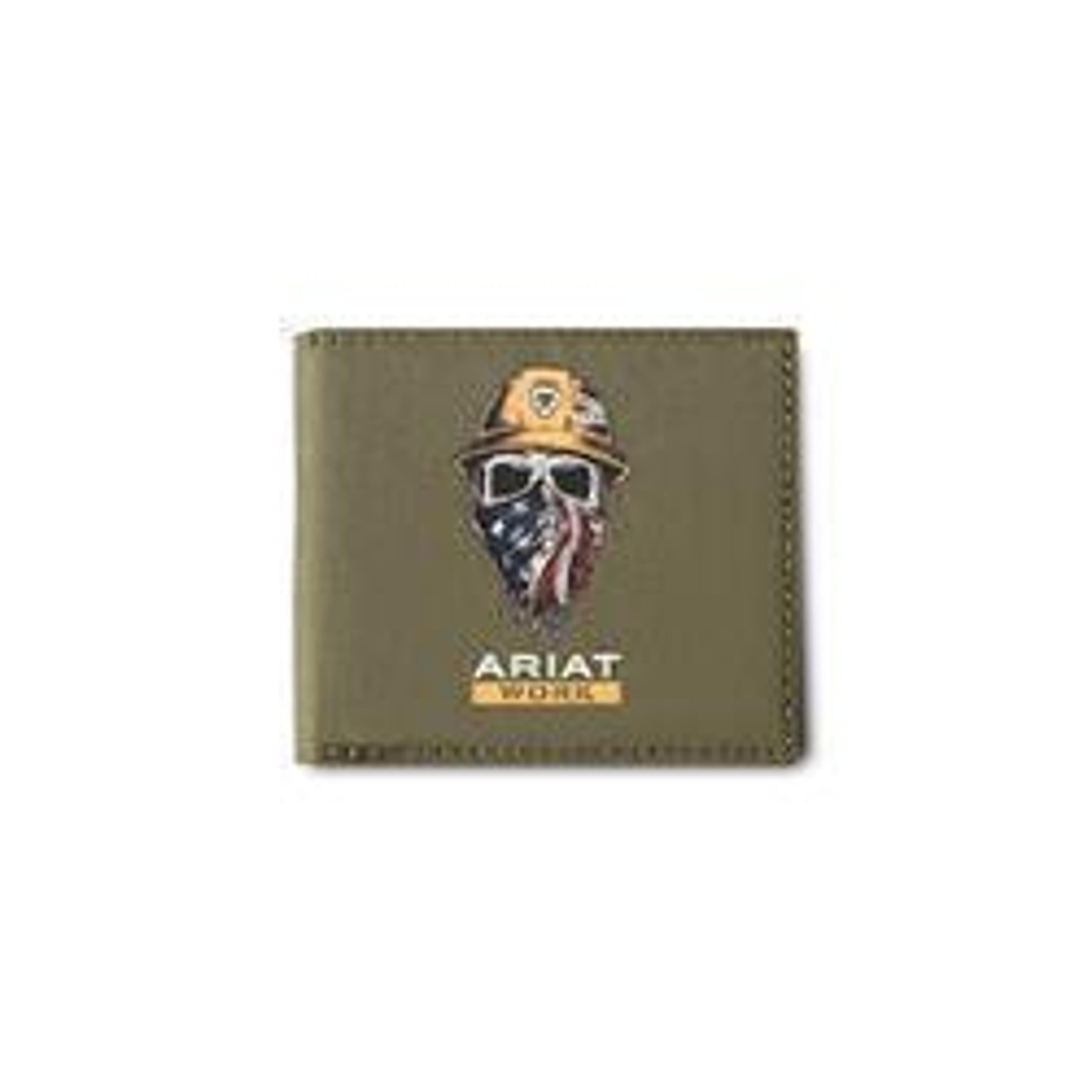 M and F Western Ariat Work Wallet Bifold - Mens