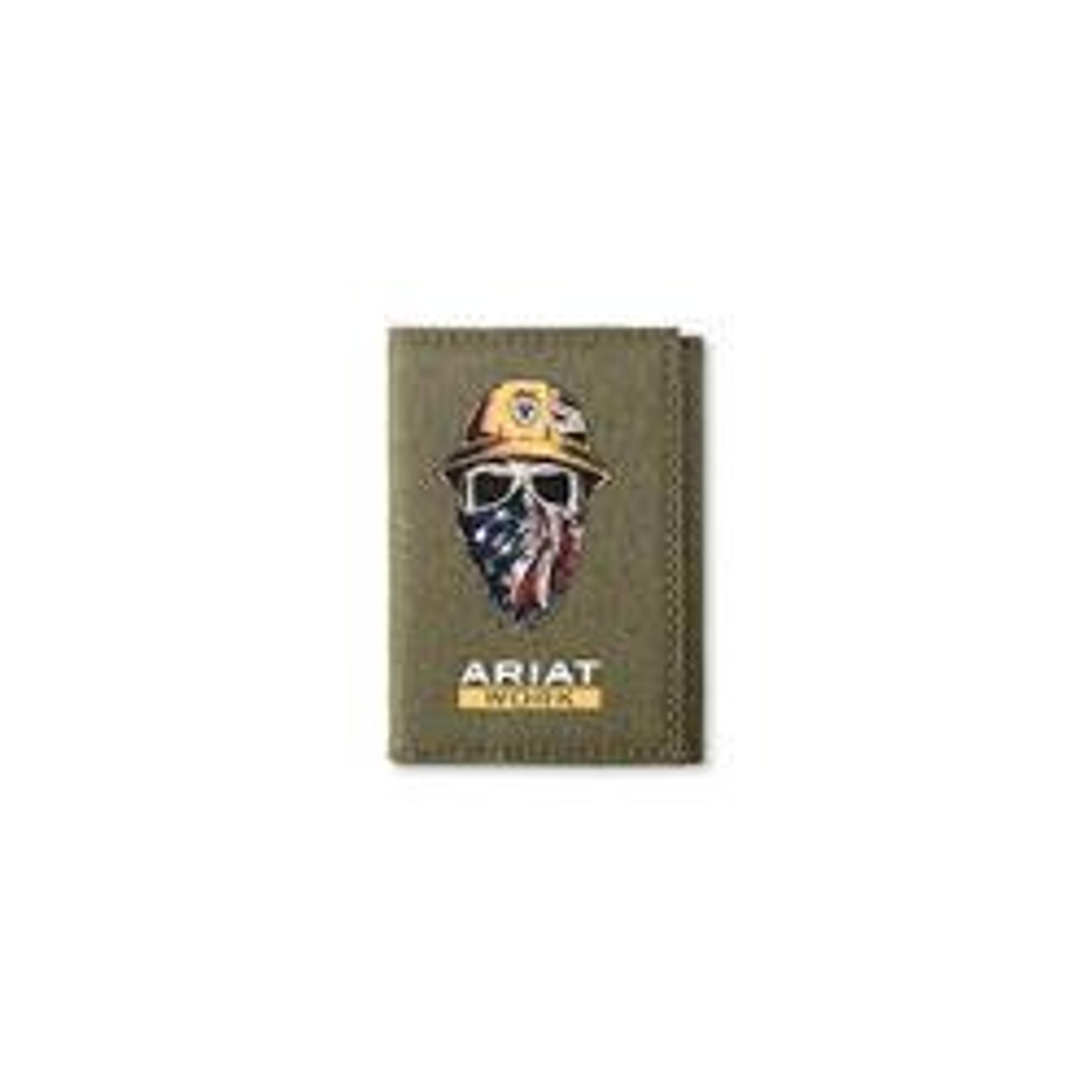 M and F Western Ariat Work Trifold Wallet - Mens