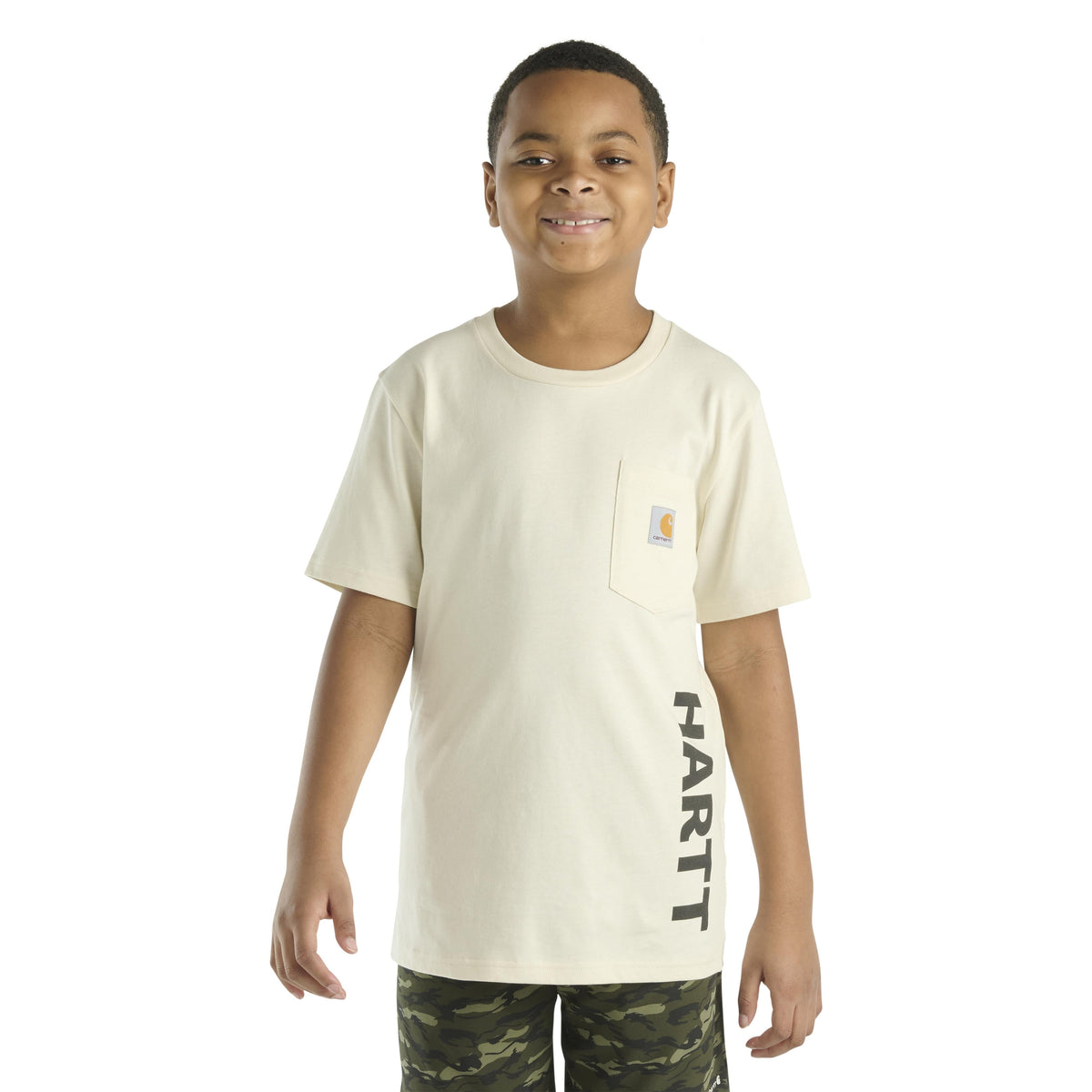 Carhartt Kids Short-sleeve Pocket T-shirt-CA6658-CA35-Y