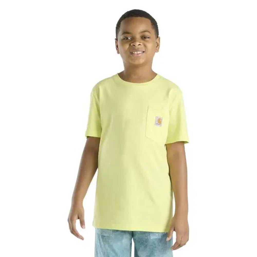 Carhartt Kids Short-Sleeve Pocket Logo T-Shirt-CA6688-CY54-J