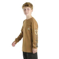 Carhartt Kids Long-Sleeve Graphic Pocket T-Shirt-CA6699-D15-J