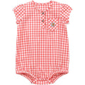 Carhartt Kids Short-Sleeve Plaid Bodysuit-CE9158-S71-I