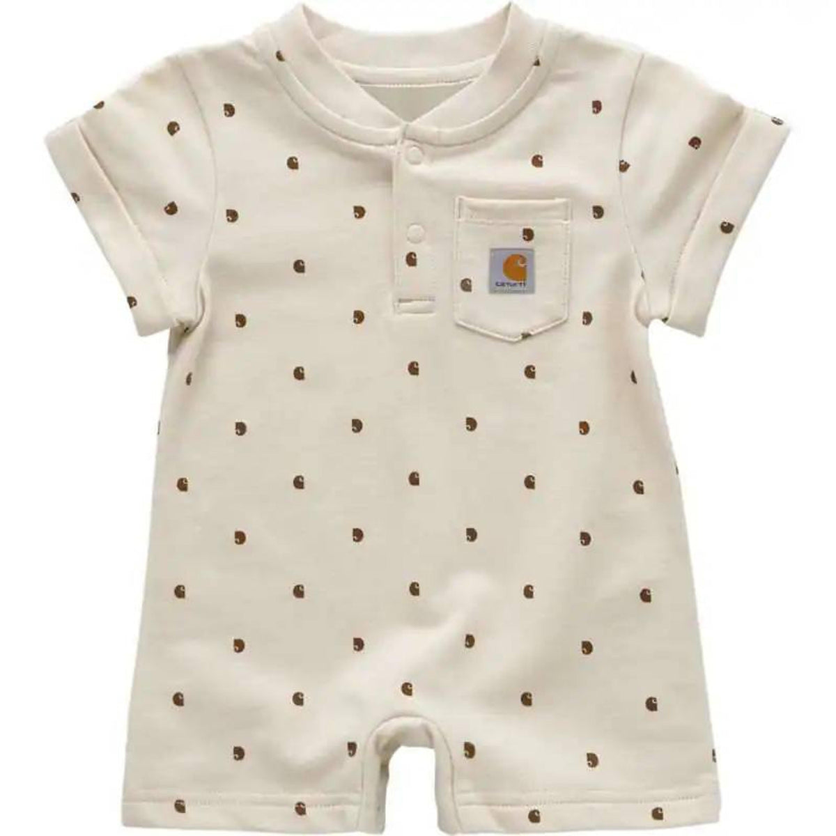 Carhartt Kids Short-sleeve French Terry Romper 35-I-CM5413-CA35-I