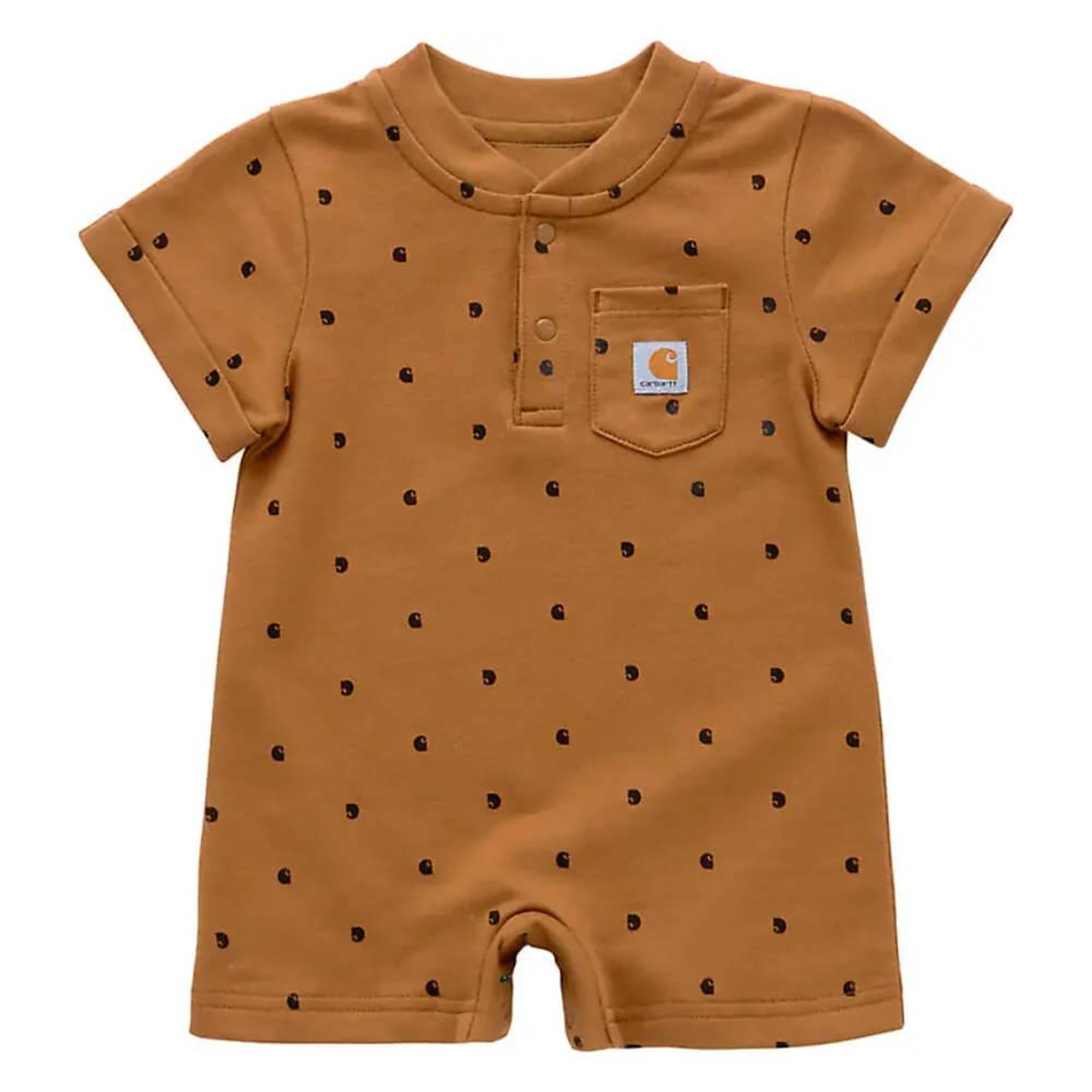 Carhartt Kids Short-sleeve French Terry Romper 15-I-CM5413-D15-I