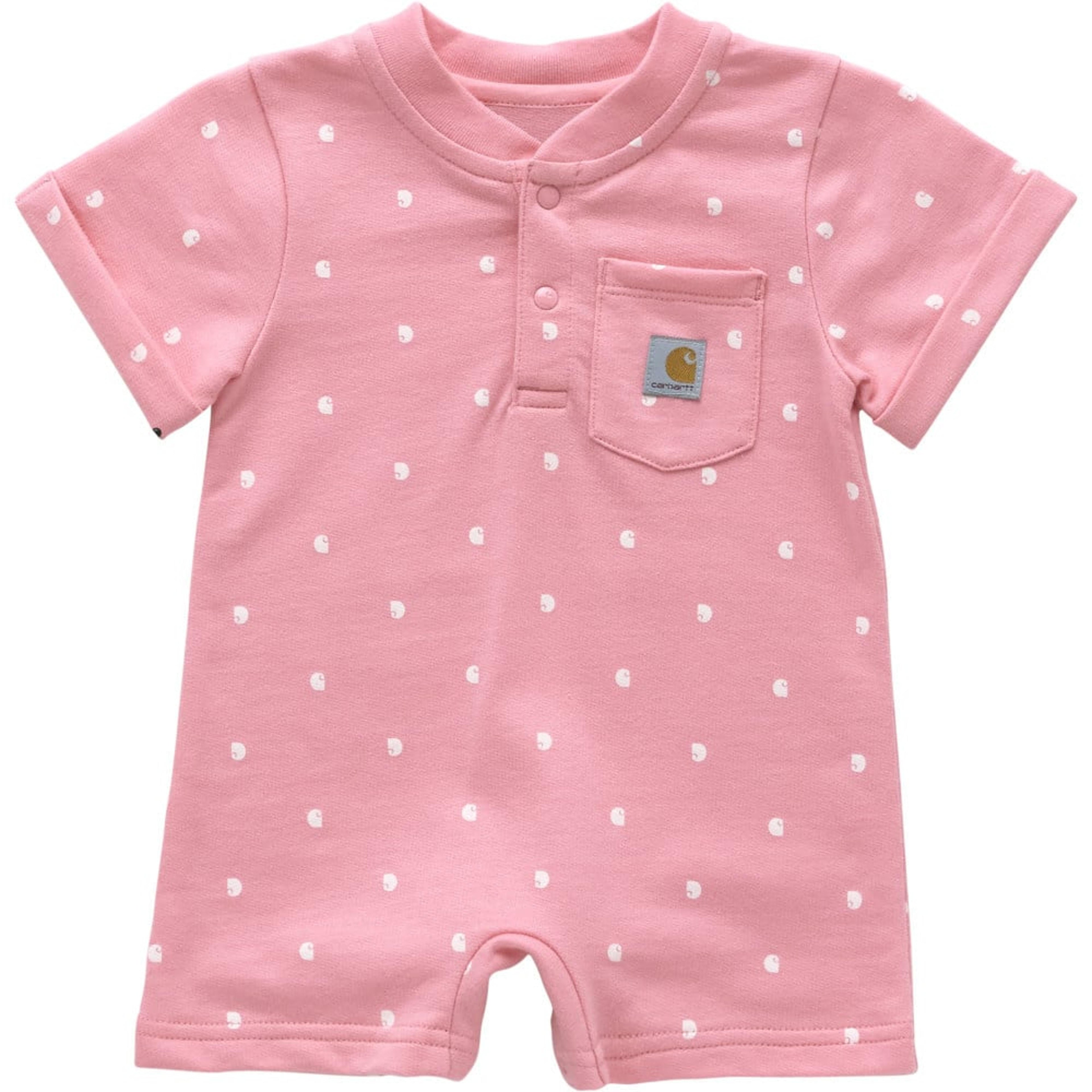 Carhartt Kids Short-sleeve French Terry Romper 34-I-CM5413-P34-I