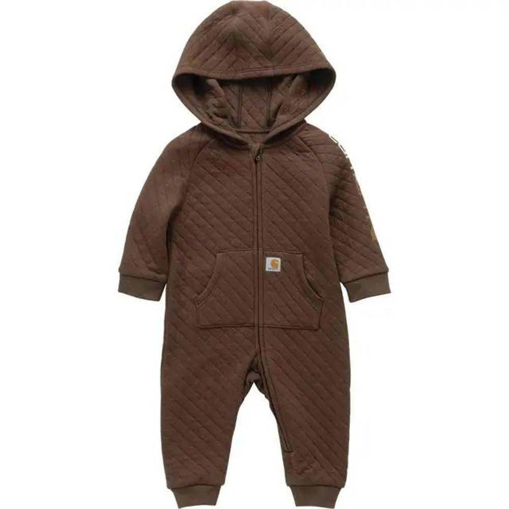 Carhartt Kids Ls Quilted Jersey Zip-Front Hooded Coverall-CM8773-CB57-I