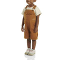 Carhartt Kids Canvas Ruffle Front Shortall-CM9748-CA35-I